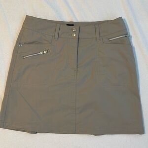 Daily Sports lightweight tan golf skort